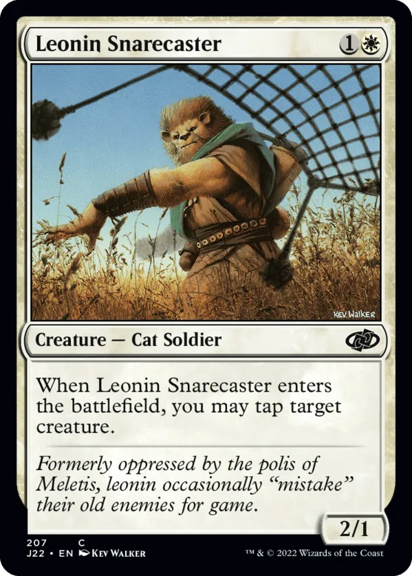 Leonin Snarecaster