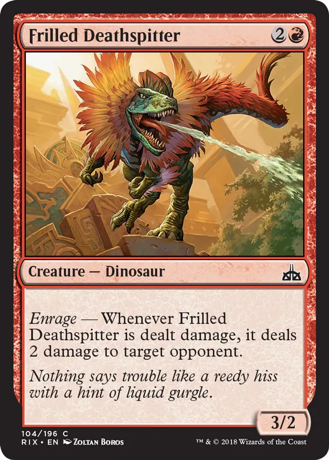 Frilled Deathspitter