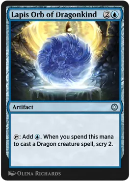 Lapis Orb of Dragonkind