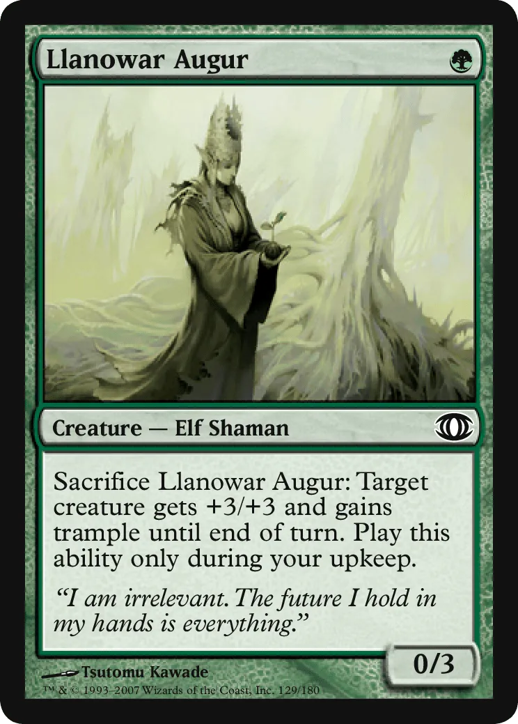 Llanowar Augur