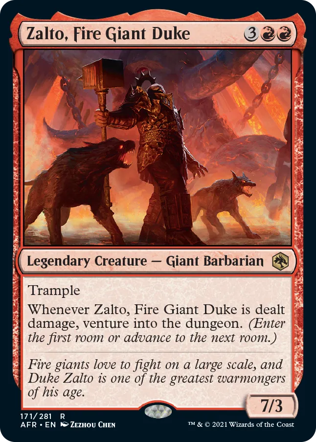 Zalto, Fire Giant Duke