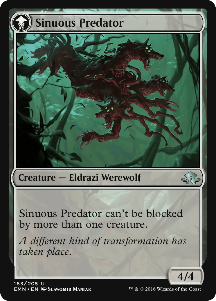 Sinuous Predator
