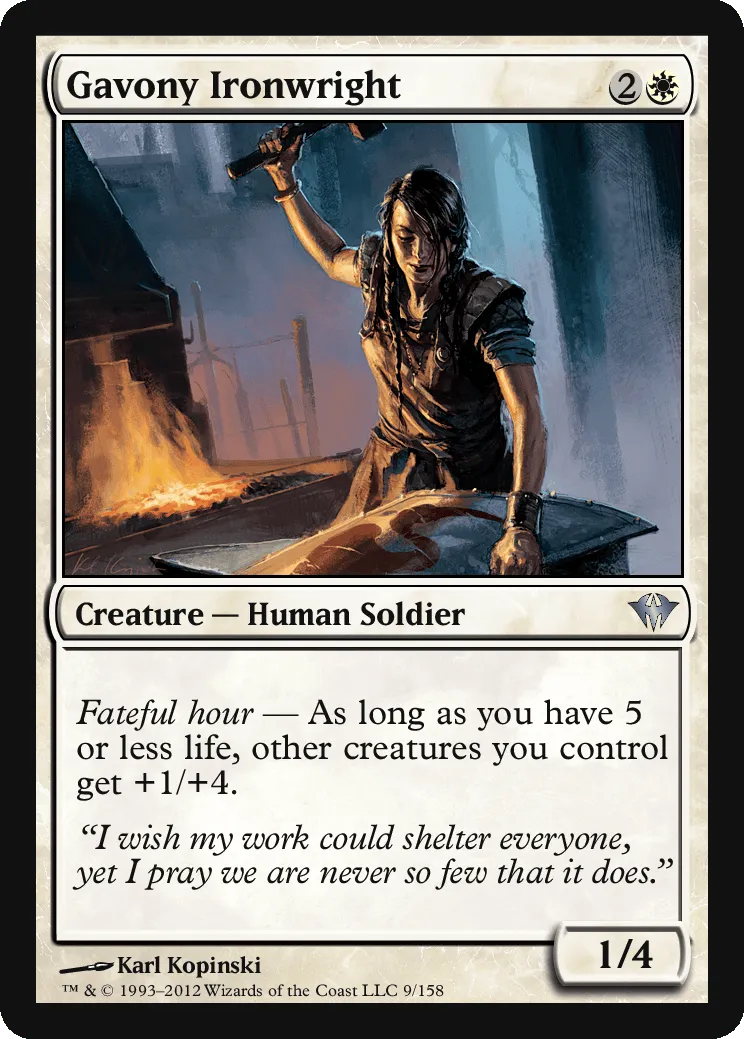 Gavony Ironwright