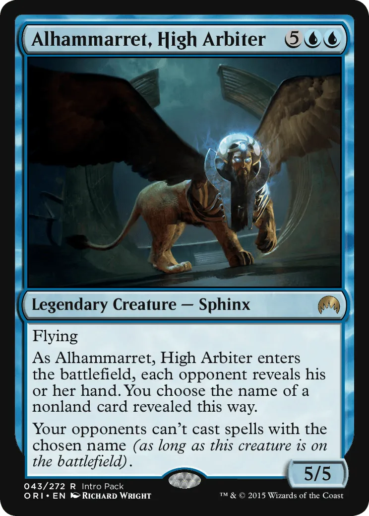 Alhammarret, High Arbiter