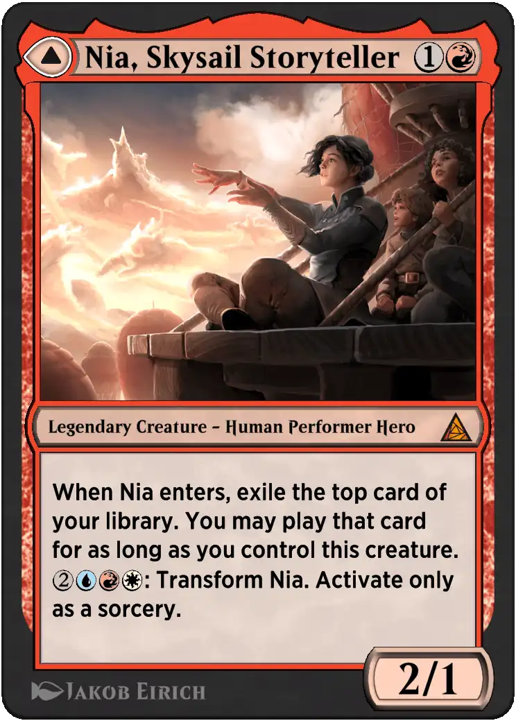 Nia, Skysail Storyteller
