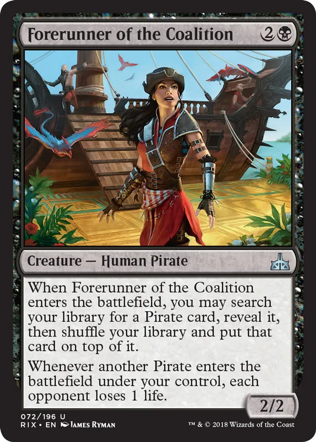 Forerunner of the Coalition