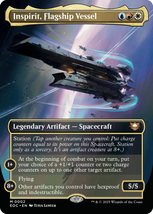 Inspirit, Flagship Vessel