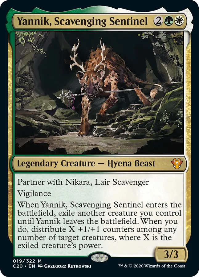 Yannik, Scavenging Sentinel