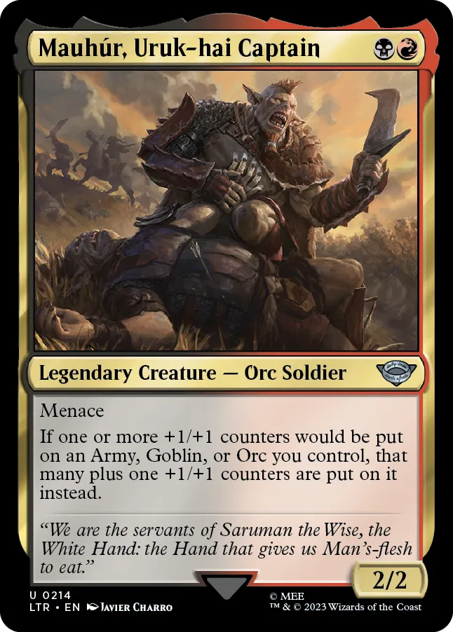 Mauhúr, Uruk-hai Captain