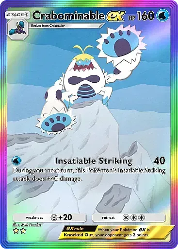 Crabominable ex