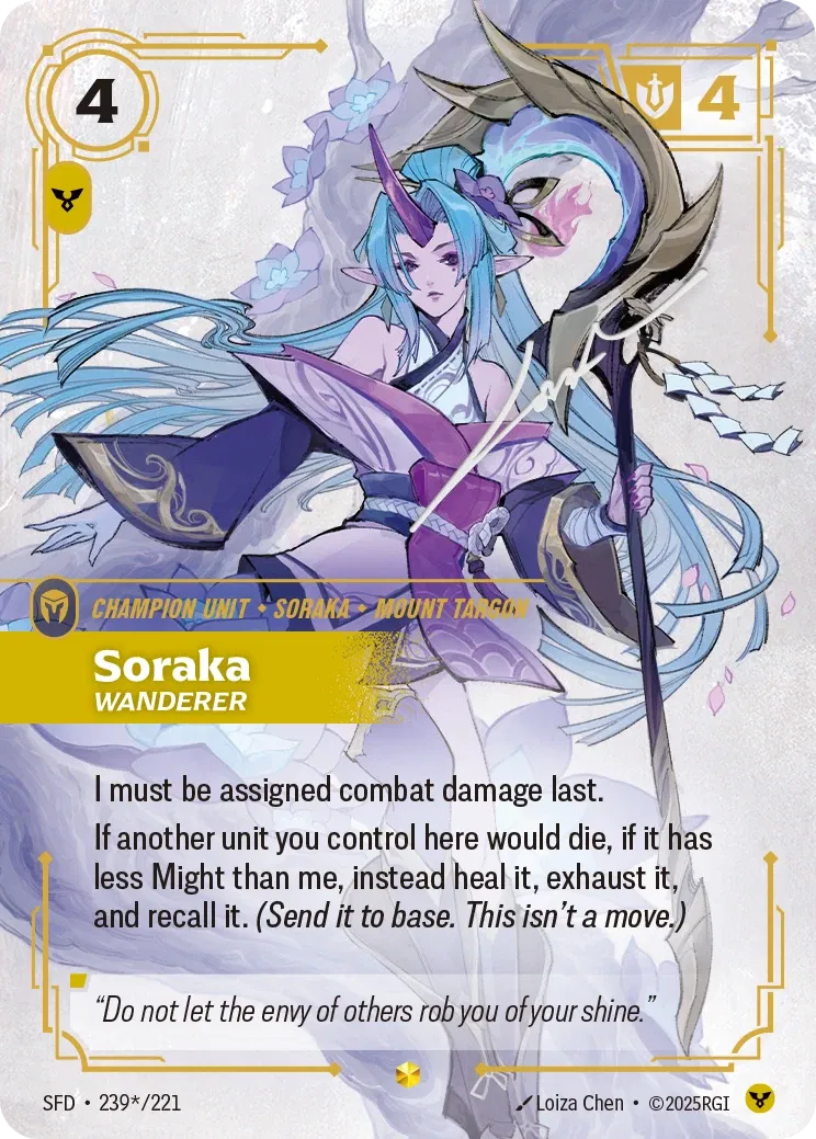 Soraka, Wanderer