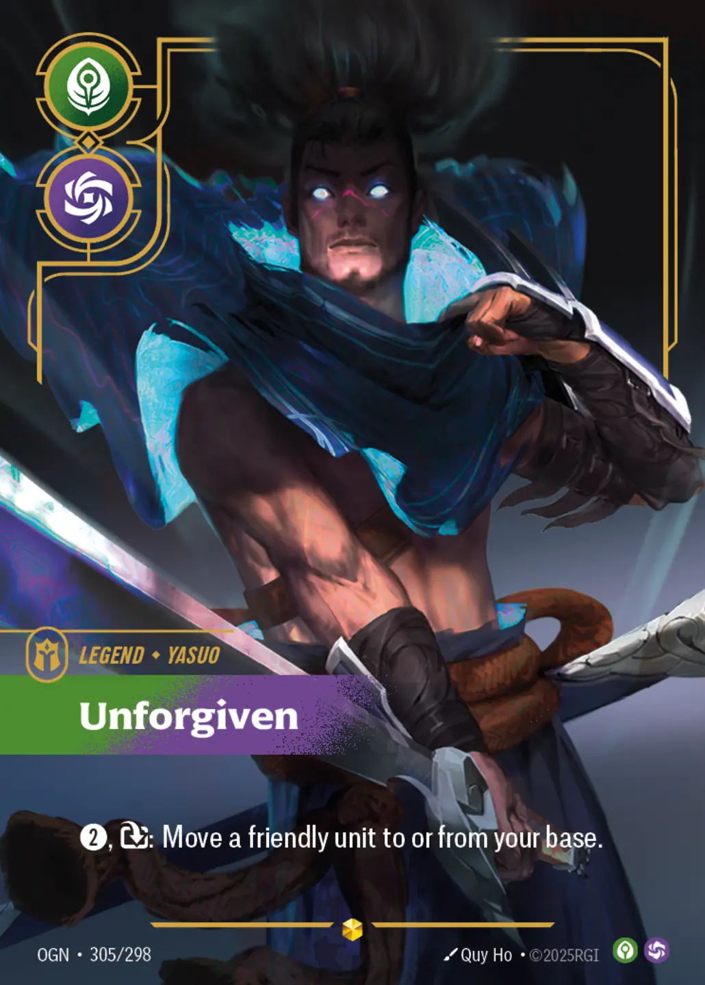 Yasuo, Unforgiven