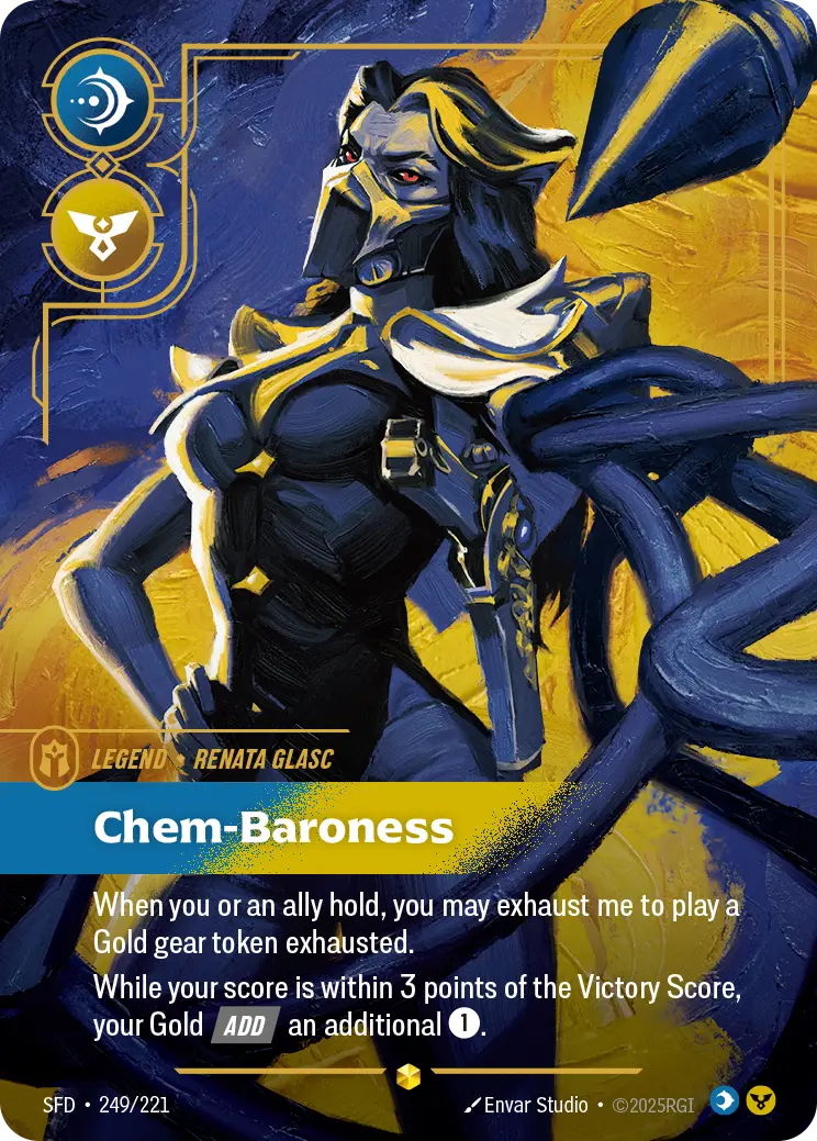 Renata Glasc, Chem-Baroness