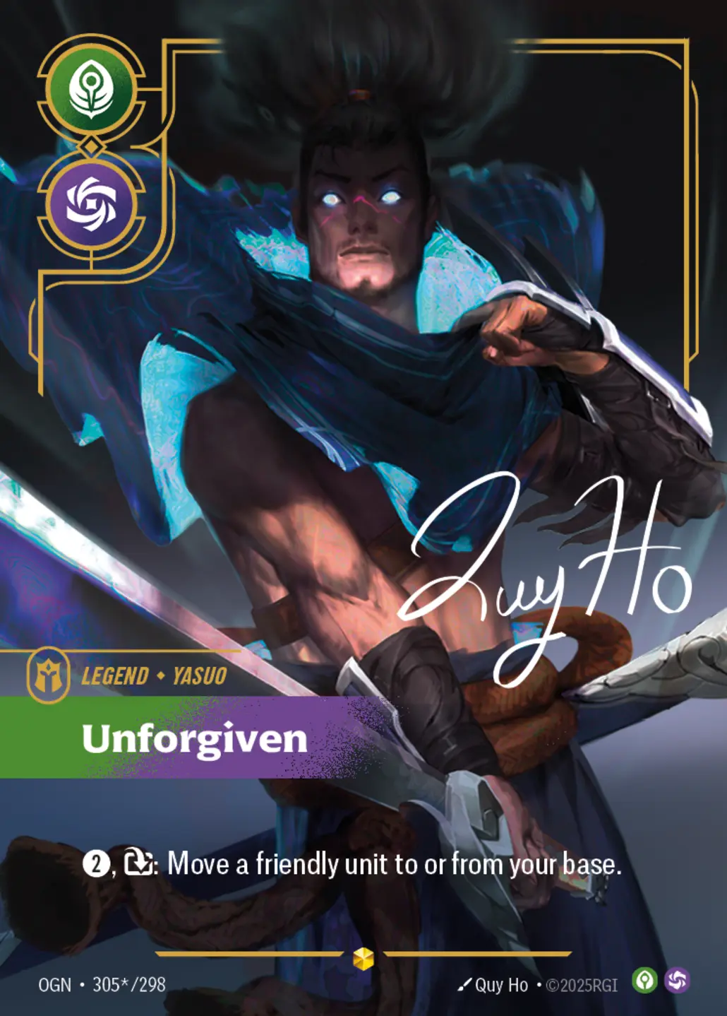 Yasuo, Unforgiven