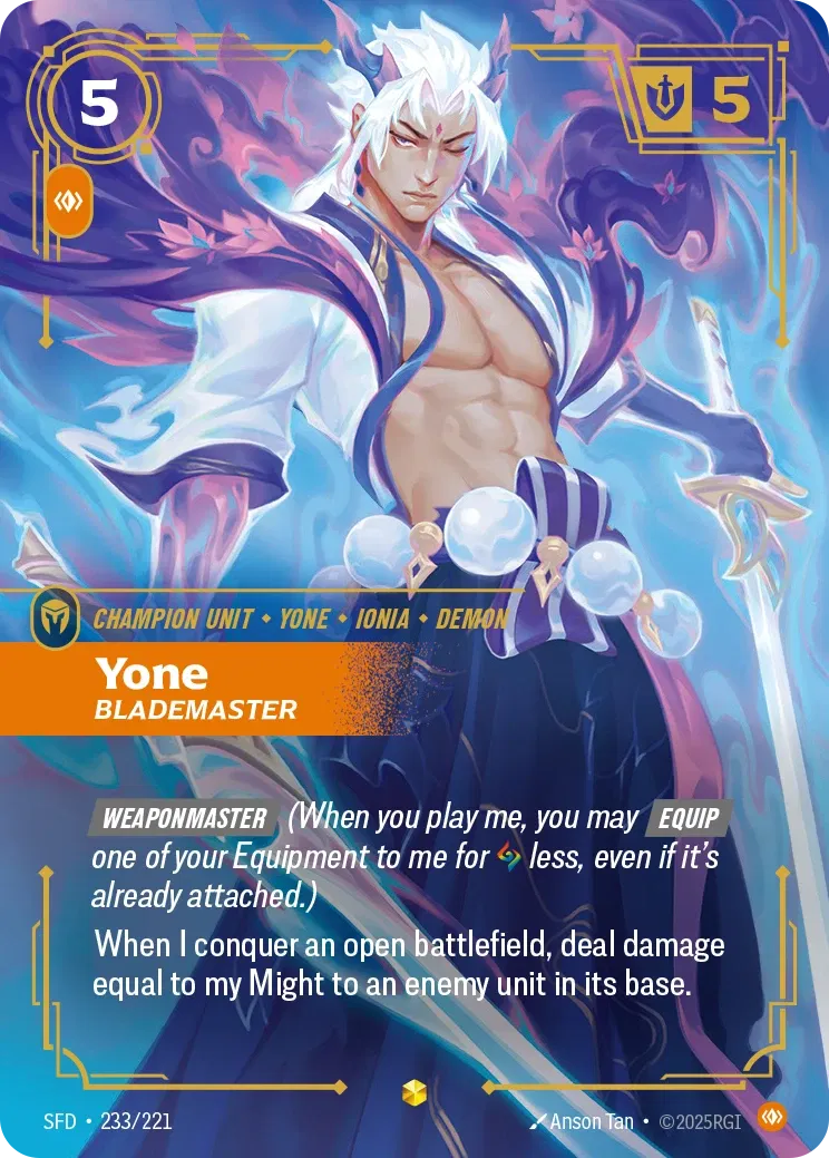 Yone, Blademaster