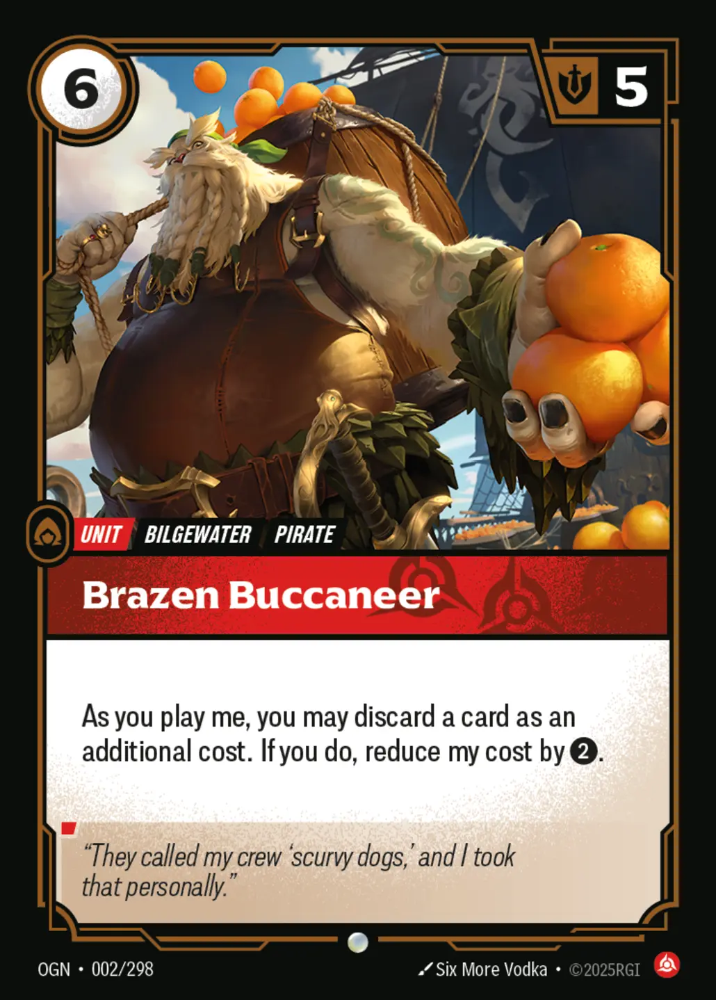 Brazen Buccaneer