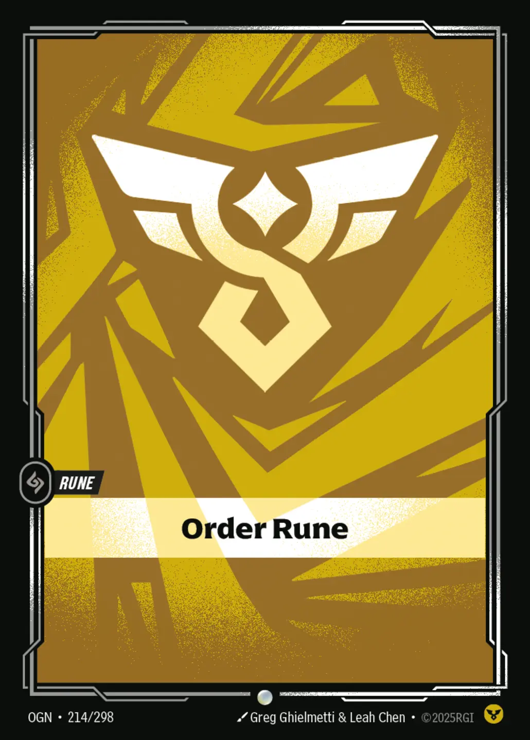 Order Rune