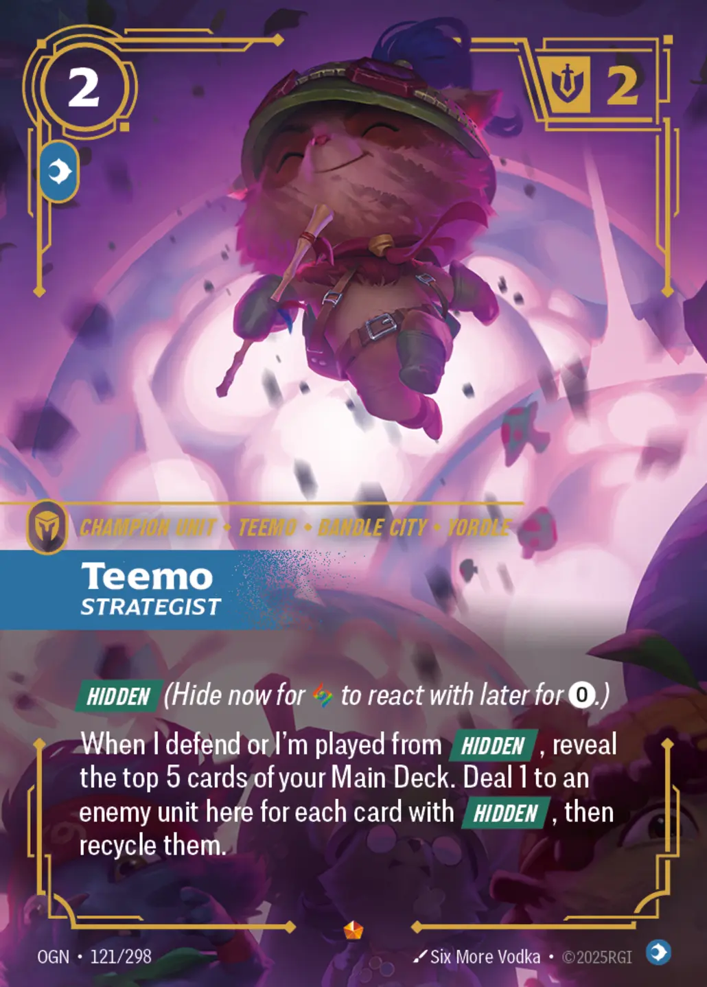 Teemo, Strategist