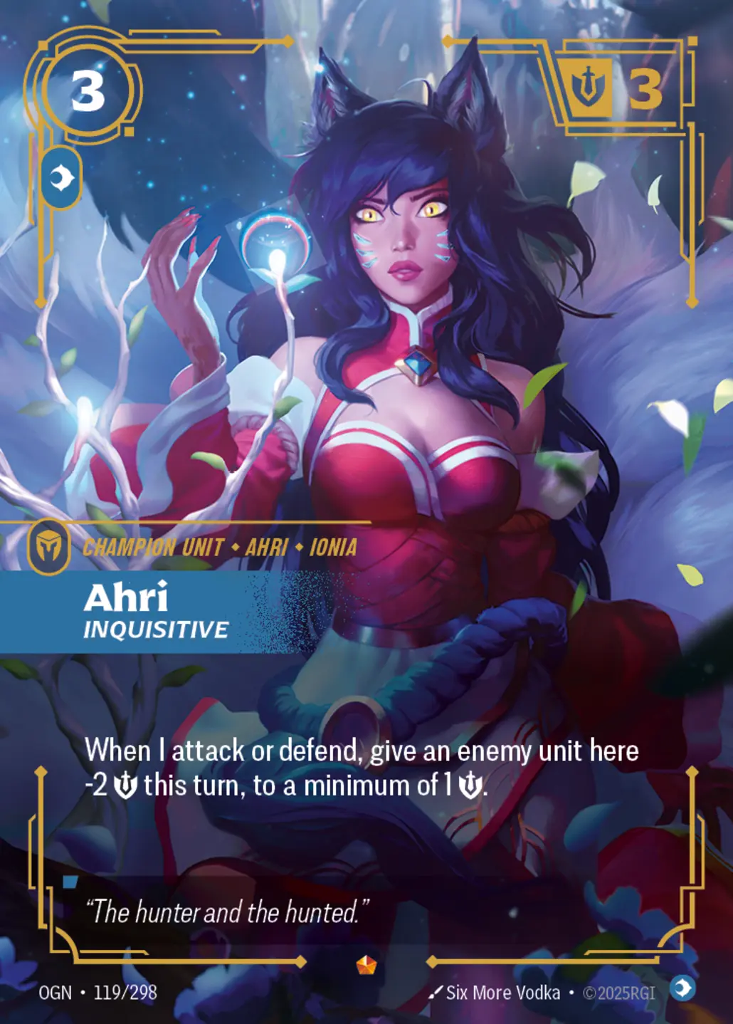 Ahri, Inquisitive