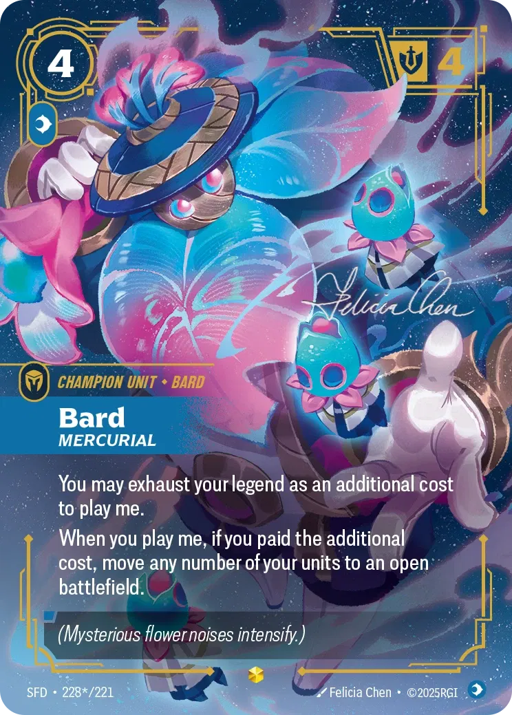 Bard, Mercurial