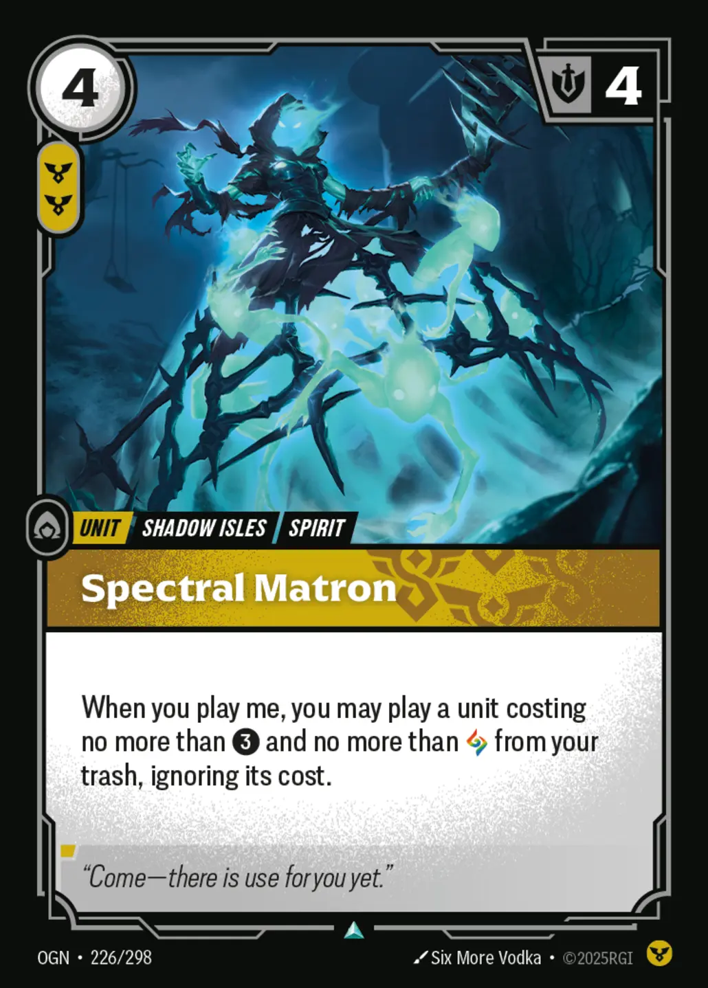 Spectral Matron