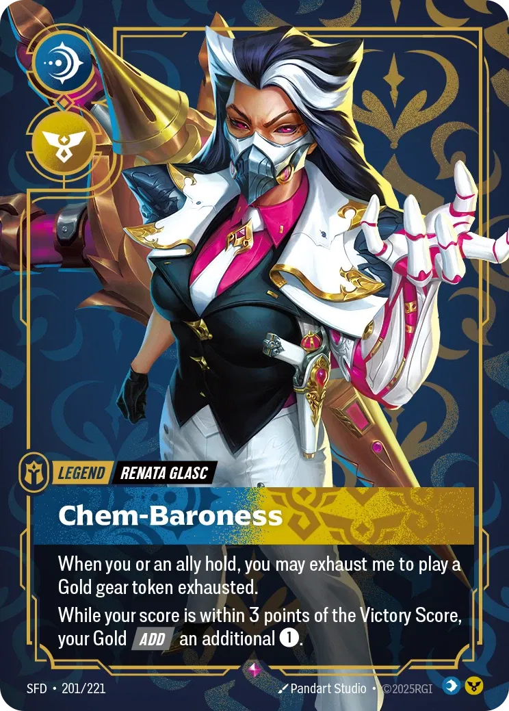 Renata Glasc, Chem-Baroness