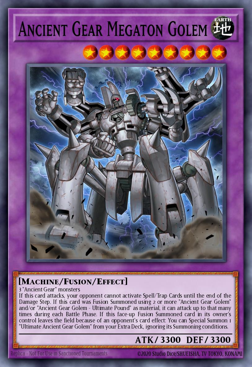 Ancient Gear Megaton Golem
