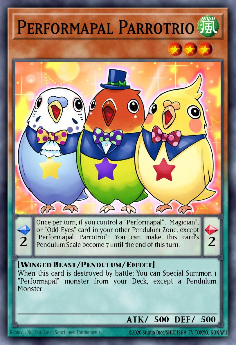 Performapal Parrotrio